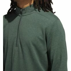 ADIDAS 3-Stripe 1/4 Zip Layering -Golf Bag Sales adidas 3 stripe 1 4 zip layering green oxide 03 48510.1677086418