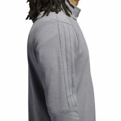 ADIDAS 3-Stripe 1/4 Zip Layering -Golf Bag Sales adidas 3 stripe 1 4 zip layering grey three 04 52809.1677086412