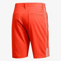 ADIDAS 3-Stripes Dobby Shorts -Golf Bag Sales adidas 3 stripes dobby short signal coral 02 34532.1632495525