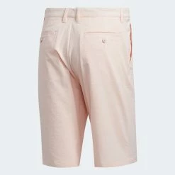 ADIDAS AdiPure Seersucker Shorts -Golf Bag Sales adidas adipure seersucker short ice pink 02 51693.1632505857