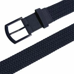 ADIDAS Braided Stretch Belt -Golf Bag Sales adidas braided stretch belt crew navy 03 11056.1646850603