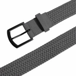 ADIDAS Braided Stretch Belt -Golf Bag Sales adidas braided stretch belt grey three 03 63616.1646850623