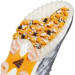 ADIDAS Men's CodeChaos Golf Shoes 24 ADIDAS Men's CodeChaos Golf Shoes -Golf Bag Sales adidas codechaos golf shoes grey four black orange rush 05 50960.1662670131