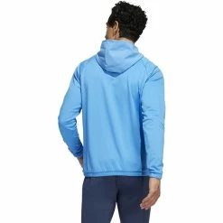ADIDAS Fleece Anorak 1/4 Zip -Golf Bag Sales adidas fleece anorak 1 4 zip pulse blue 02 53445.1673900903
