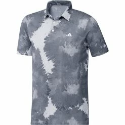 ADIDAS Flower Mesh Polo -Golf Bag Sales adidas flower mesh polo white collegiate navy 01 47167.1679064480