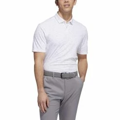 ADIDAS Go-To Camo Print Polo -Golf Bag Sales adidas go to camo print polo grey one white 01 84792.1673900597