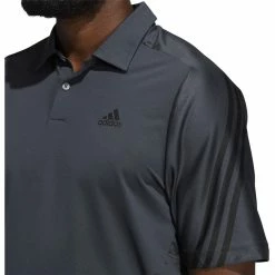 ADIDAS HEAT.RDY 3-Stripe Polo -Golf Bag Sales adidas heat rdy 3 stripe polo carbon 04 23571.1659042530