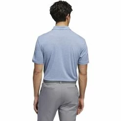 ADIDAS HEAT.RDY Heather Polo -Golf Bag Sales adidas heat rdy heather polo crew navy 02 69873.1647960886