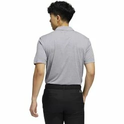 ADIDAS HEAT.RDY Heather Polo -Golf Bag Sales adidas heat rdy heather polo grey three 02 67551.1647960886