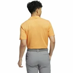 ADIDAS Ottoman Pencil Stripe Polo -Golf Bag Sales adidas ottoman pencil stripe polo orange rush pulse amber 02 73317.1679079623