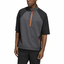 ADIDAS Provisional Short Sleeve Jacket -Golf Bag Sales adidas provisional short sleeve jacket black 01 60869.1677082080