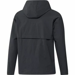 ADIDAS Ripstop 1/4 Zip Pullover Hoodie -Golf Bag Sales adidas ripstop 1 4 zip pullover hoodie black 02 72131.1677077879