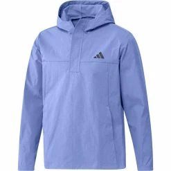 ADIDAS Ripstop 1/4 Zip Pullover Hoodie -Golf Bag Sales adidas ripstop 1 4 zip pullover hoodie blue fusion 01 26979.1677077880