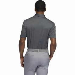 ADIDAS Spacedye Stripe Polo -Golf Bag Sales adidas spacedye stripe polo grey six black 02 08925.1647963243