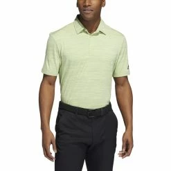 ADIDAS Spacedye Stripe Polo -Golf Bag Sales adidas spacedye stripe polo pulse lime legacy indigo 01 44200.1647963243