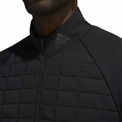 ADIDAS Statement 1/4 Zip 8 ADIDAS Statement 1/4 Zip -Golf Bag Sales adidas statement 1 4 zip black 03 44272.1636651155