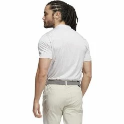 ADIDAS Texture Stripe Polo -Golf Bag Sales adidas texture stripe polo clear brown white 02 65927.1673902573