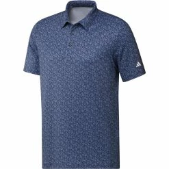 ADIDAS Ultimate365 Allover Print Polo -Golf Bag Sales adidas ultimate365 allover print polo collegiate navy 01 11083.1679064783