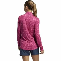 ADIDAS Women's AEROREADY UV50 Printed Long Sleeve -Golf Bag Sales adidas womens aeroready uv50 printed long sleeve screaming pink wild pink 02 48401.1633102934