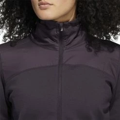 ADIDAS Women's COLD.RDY Full Zip Jacket - Previous Season Style -Golf Bag Sales adidas womens cold rdy full zip jacket previous season style noble purple 03 47742.1633103697