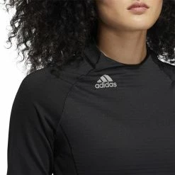 ADIDAS Women's COLD.RDY Long Sleeve Crew Neck -Golf Bag Sales adidas womens cold rdy long sleeve crew neck black 03 54308.1633379774