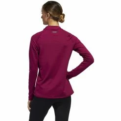 ADIDAS Women's COLD.RDY Long Sleeve Crew Neck -Golf Bag Sales adidas womens cold rdy long sleeve crew neck power berry 02 87221.1633379773