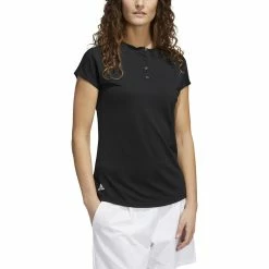 ADIDAS Women's Essentials Crew Polo -Golf Bag Sales adidas womens essentials crew polo black 01 92756.1647971302