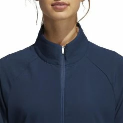 ADIDAS Women's Essentials Full Zip Jacket -Golf Bag Sales adidas womens essentials full zip jacket crew navy 03 61615.1633103096