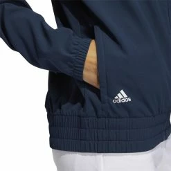 ADIDAS Women's Essentials Full Zip Jacket -Golf Bag Sales adidas womens essentials full zip jacket crew navy 04 89644.1633103096