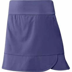 ADIDAS Women's Frill Skort - 16 Inch -Golf Bag Sales adidas womens frill skort 16 inch legacy indigo 01 35226.1678993890