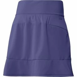 ADIDAS Women's Frill Skort - 16 Inch -Golf Bag Sales adidas womens frill skort 16 inch legacy indigo 02 30552.1678993890