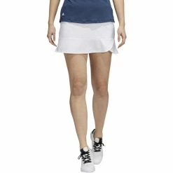ADIDAS Women's Frill Skort - 16 Inch -Golf Bag Sales adidas womens frill skort 16 inch white 01 16179.1678993891