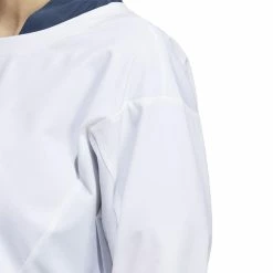 ADIDAS Women's Go-To Knit Woven Pullover -Golf Bag Sales adidas womens go to knit woven pullover white 03 70334.1647971840