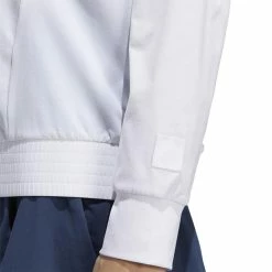 ADIDAS Women's Go-To Knit Woven Pullover -Golf Bag Sales adidas womens go to knit woven pullover white 04 49101.1647971840