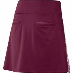 ADIDAS Women's Gradient Skort - 16 Inch -Golf Bag Sales adidas womens gradient skort 16 inch legacy burgundy 02 86443.1676588989