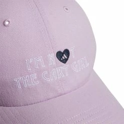 ADIDAS Women's I'm Not The Cart Girl Hat 16 ADIDAS Women's I'm Not The Cart Girl Hat -Golf Bag Sales adidas womens im not the cart girl hat bliss lilac 02 57599.1647529496