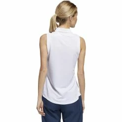 ADIDAS Women's Primeblue Ottoman Stripe Sleeveless Polo 19 ADIDAS Women's Primeblue Ottoman Stripe Sleeveless Polo -Golf Bag Sales adidas womens primeblue ottoman stripe sleeveless polo white 02 61424.1647972767