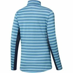 ADIDAS Women's Printed Sun Protection 1/4 Zip 44 ADIDAS Women's Printed Sun Protection 1/4 Zip -Golf Bag Sales adidas womens printed sun protection 1 4 zip crew navy 02 69089.1676578475