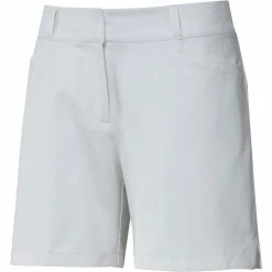 ADIDAS Women's Solid Shorts - 5 Inch -Golf Bag Sales adidas womens solid short 5 inch white 01 00880.1662670248
