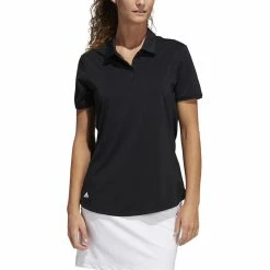 ADIDAS Women's Ultimate 365 Solid Polo -Golf Bag Sales adidas womens ultimate 365 solid polo black 01 83872.1678999876