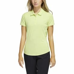 ADIDAS Women's Ultimate 365 Solid Polo -Golf Bag Sales adidas womens ultimate 365 solid polo pulse lime 01 83481.1678999876