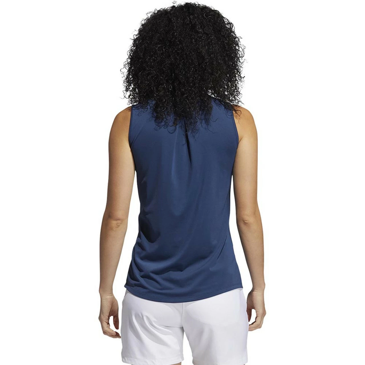 ADIDAS Women's Ultimate 365 Solid Sleeveless Polo 2 ADIDAS Women's Ultimate 365 Solid Sleeveless Polo - Image 2