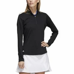 ADIDAS Women's Ultimate365 Sun Protection Shirt -Golf Bag Sales adidas womens ultimate365 sun protection shirt black 01 63943.1676582887