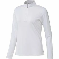 ADIDAS Women's Ultimate365 Sun Protection Shirt -Golf Bag Sales adidas womens ultimate365 sun protection shirt white 01 46758.1676584125