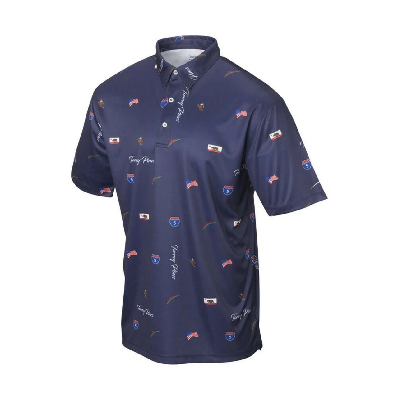 Backspin Torrey Pines Polo 2 Backspin Torrey Pines Polo - Image 2