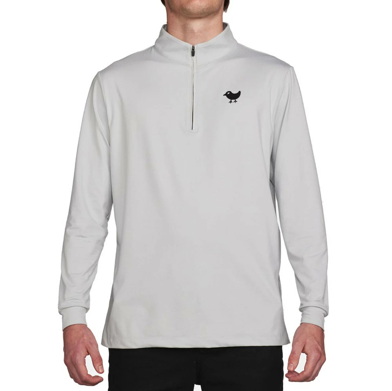 Bad Birdie Graphite Quarterzip 2 Bad Birdie Graphite Quarterzip - Image 2