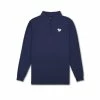 Bad Birdie Navy Quarterzip