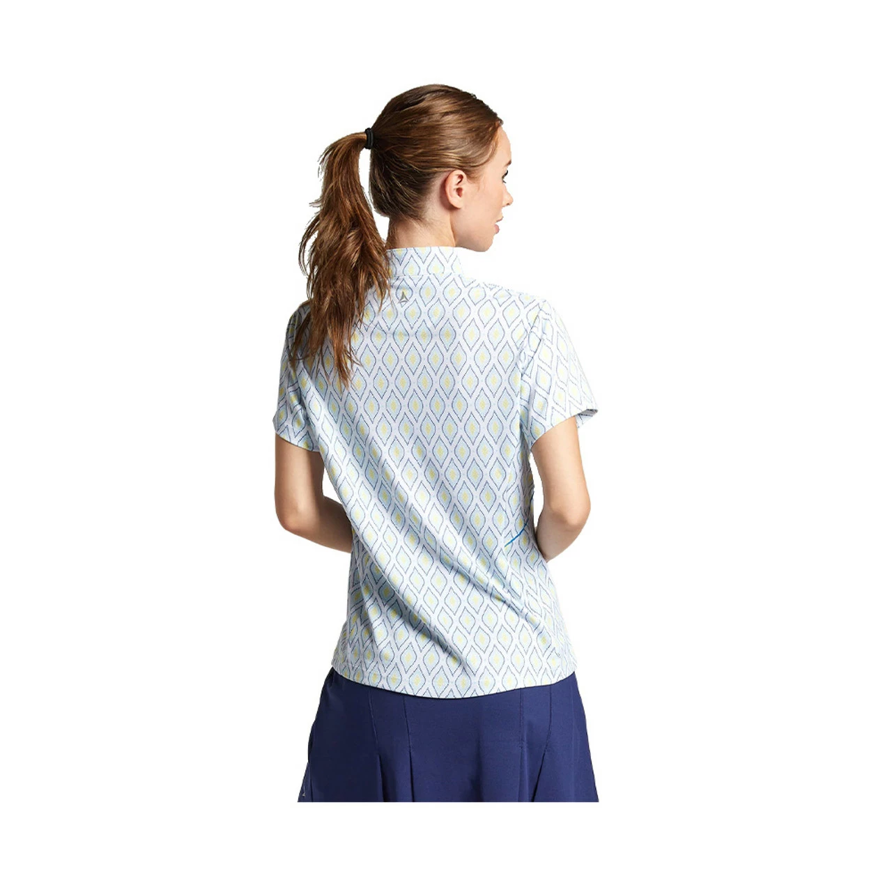 Bermuda Sands Women's Maeve Sublimated Block Polo 2 Bermuda Sands Women's Maeve Sublimated Block Polo - Image 2