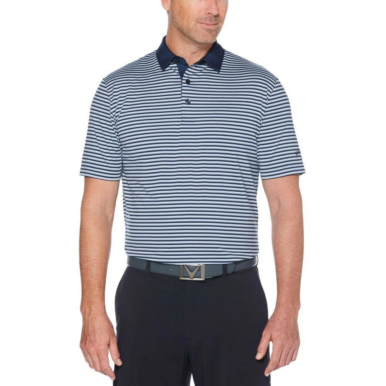 Callaway 3-Color Stripe Polo 14 Callaway 3-Color Stripe Polo - Image 14