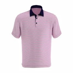 Callaway 3-Color Stripe Polo 66 Callaway 3-Color Stripe Polo -Golf Bag Sales callaway 3 color stripe polo pink sunset 01 92973.1676597193